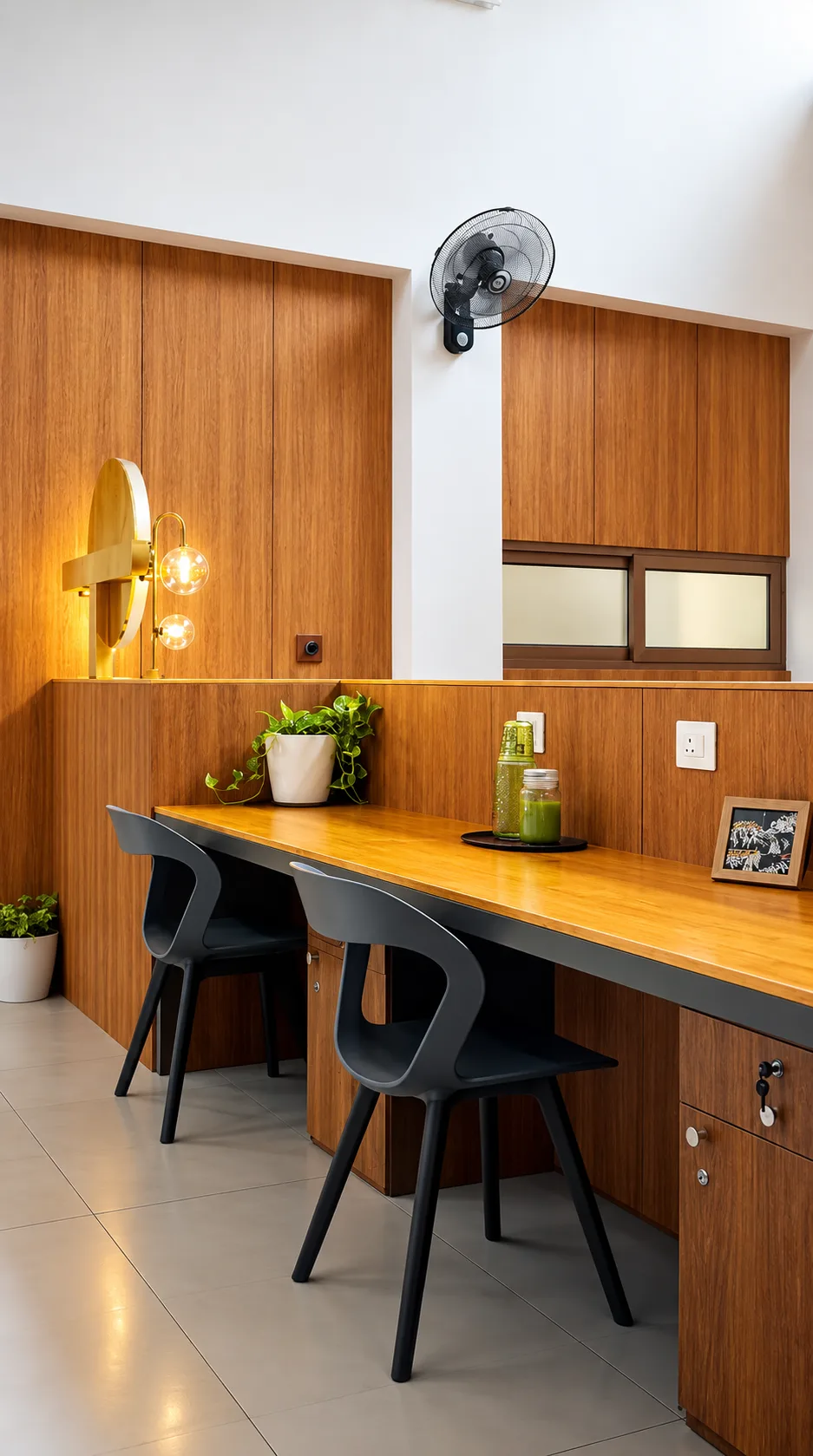 Tiny tropical house inetrior